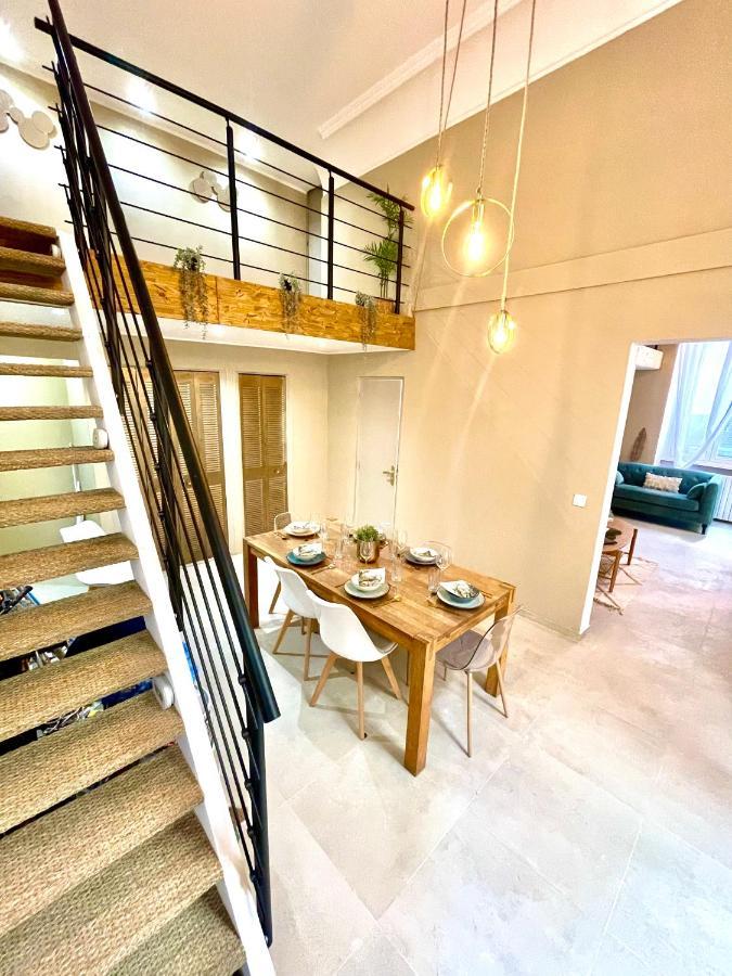 Spacious Loft, Duplex, Old Town, 3 Bedrooms - Easy Check-In نيس المظهر الخارجي الصورة